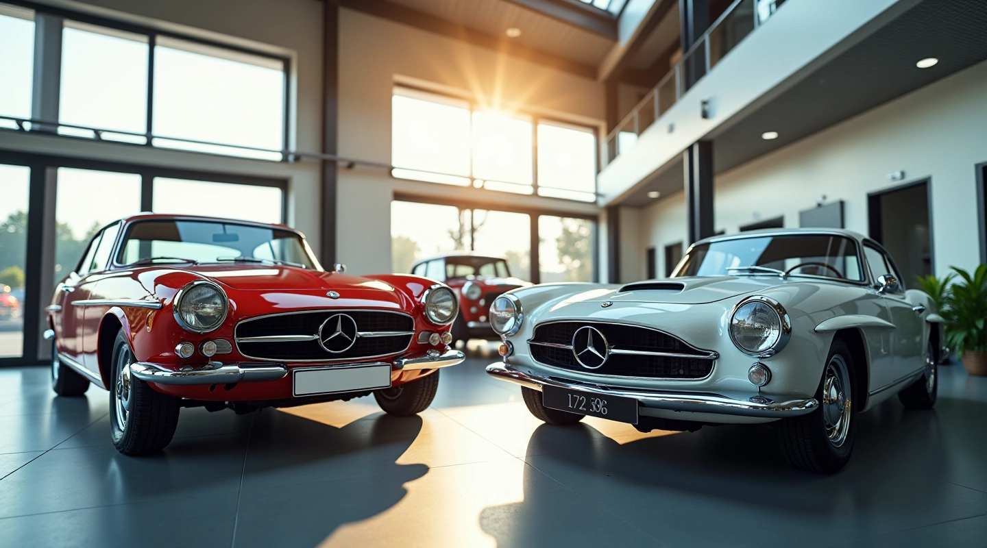 Dažādu laika periodu automobiļu salīdzinājums no 1960. gada līdz mūsdienām
